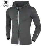 Mens Hooded Running Jacket