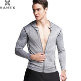 Male Sports Long Sleeve hooded