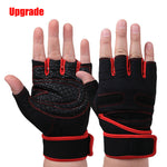 Men Long Wrist Support Fitness Glove