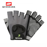 Big Size Men Women Fitness Gloves Shockproof Half Finger