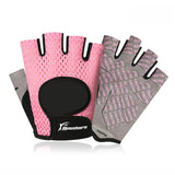 Big Size Men Women Fitness Gloves Shockproof Half Finger