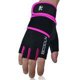 Men Women Half Finger Fitness Glove