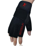Men Women Half Finger Fitness Glove