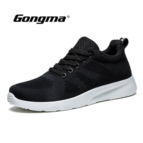 Lightweight mens sneakers Breathable Mesh Running